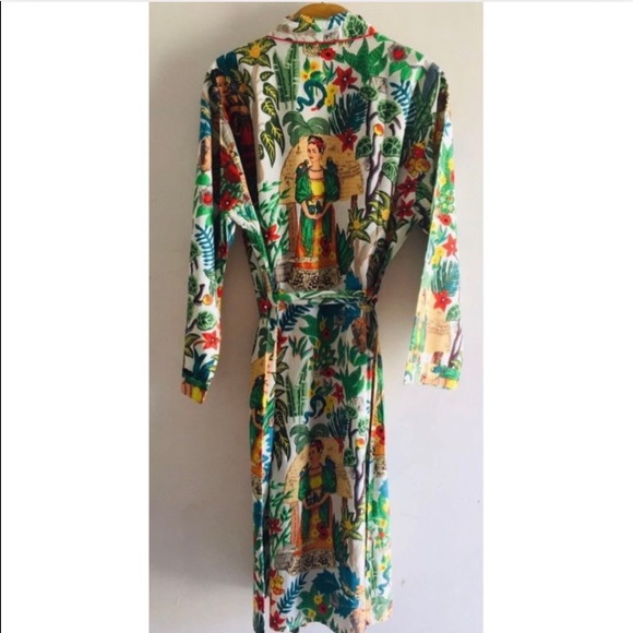 🌟Frida Kahlo Kimono (vintage fabric) - Picture 9 of 16
